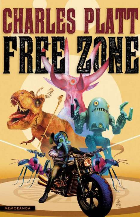 Charles Platt: Free Zone, Buch