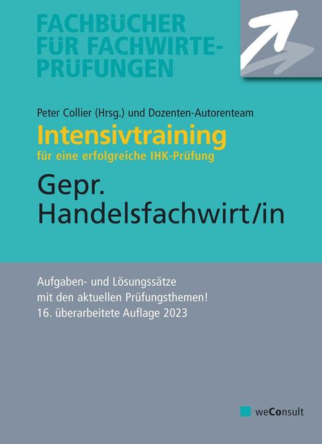 Volker Wedde: Intensivtraining Gepr. Handelsfachwirt, Buch