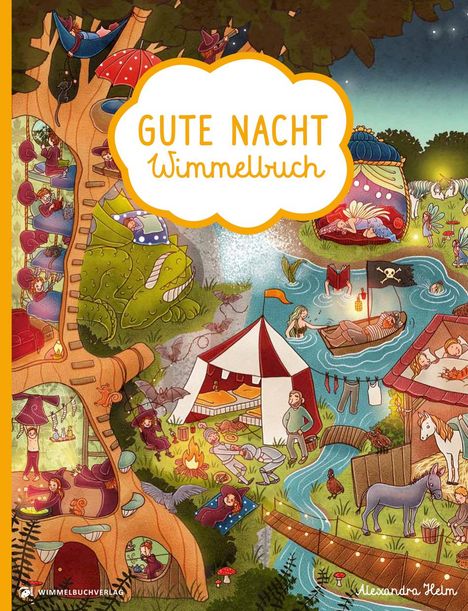 Gute Nacht Wimmelbuch, Buch