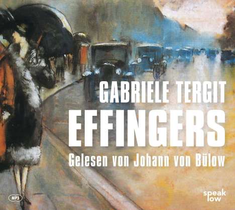 Gabriele Tergit: Effingers, MP3-CD