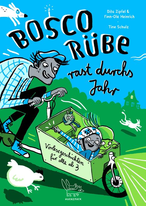 Finn-Ole Heinrich: Bosco Rübe rast durchs Jahr, Buch