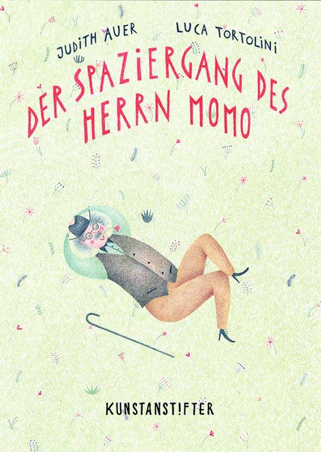 Luca Tortolini: Der Spaziergang des Herrn Momo, Buch
