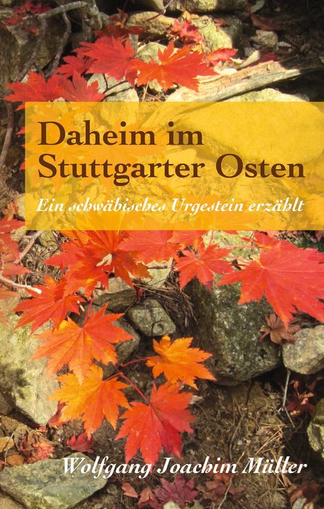 Wolfgang Joachim Müller: Müller, W: Daheim im Stuttgarter Osten, Buch