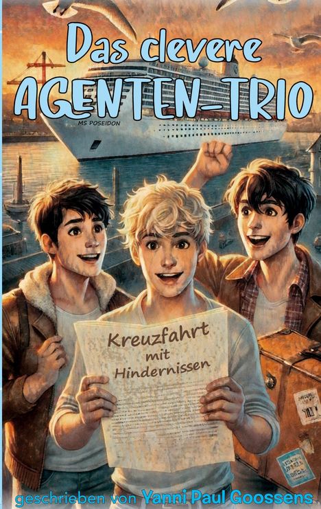 Yanni Paul Goossens: Das clevere Agenten-Trio, Buch