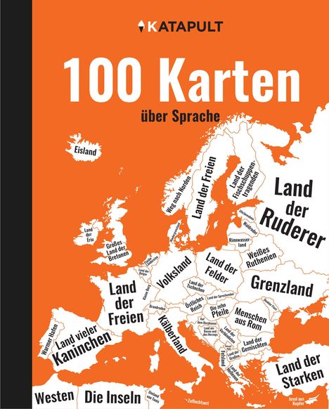 100 Karten über Sprache, Buch