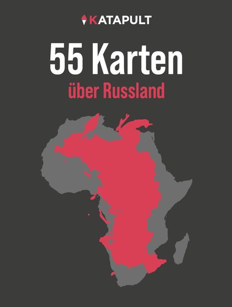 55 Karten über Russland, Buch