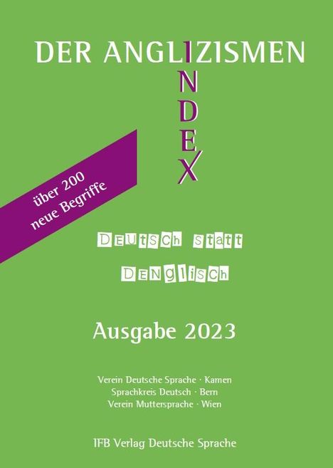Der Anglizismen-Index, Buch
