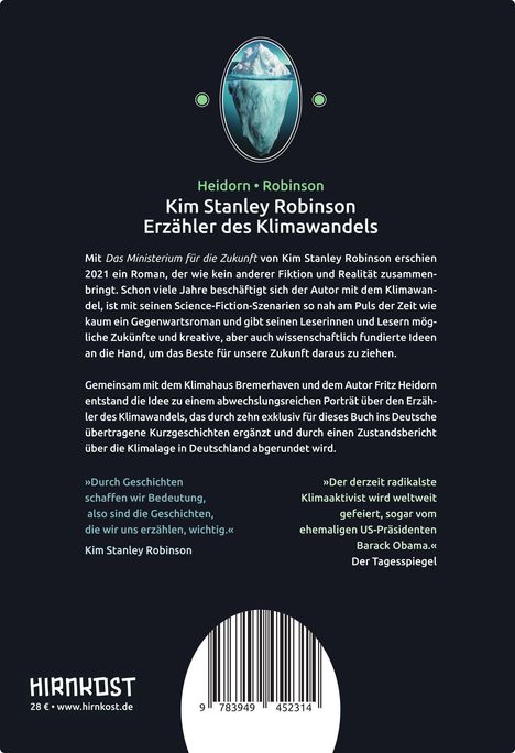 Fritz Heidorn: Kim Stanley Robinson. Erzähler des Klimawandels, Buch