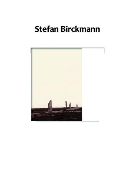 Stefan Birckmann: ende gut, Buch