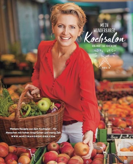 Martina Hohenlohe: Mein wunderbarer Kochsalon Teil 2, Buch