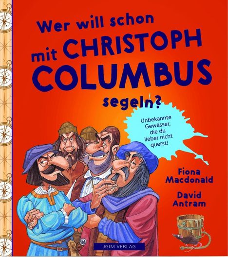 Fiona Macdonald: WER WILL SCHON mit Christoph Columbus segeln?, Buch