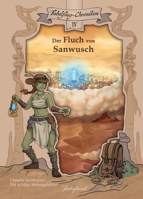 Claudia Aichholzer: Der Fluch von Sanwusch, Buch