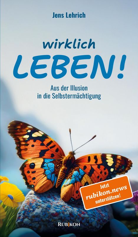 Jens Lehrich: Wirklich leben!, Buch