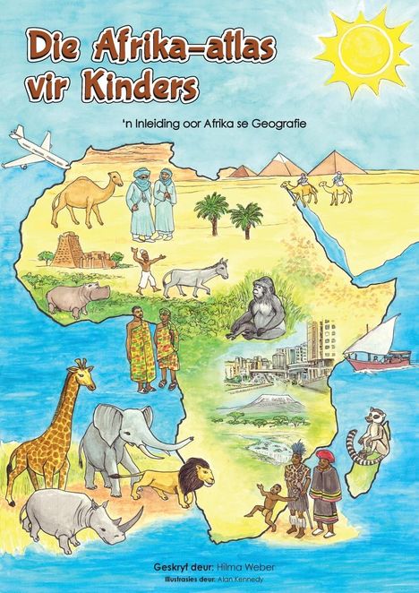 Hilma Weber: Die Afrika-Atlas vir Kinders, Buch