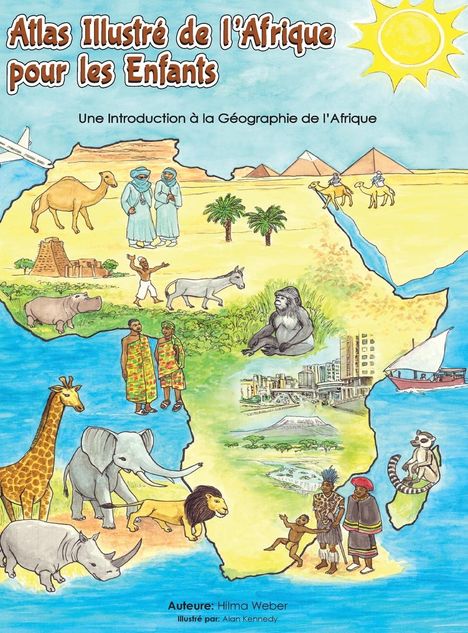 Hilma Weber: Atlas illustré de l'Afrique pour les enfants, Buch