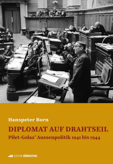 Hanspeter Born: Diplomat auf Drahtseil, Buch
