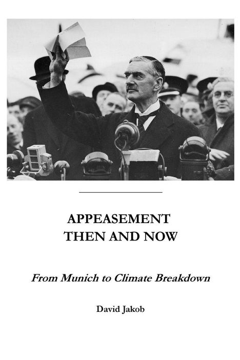 David Jakob: Appeasement then and now, Buch