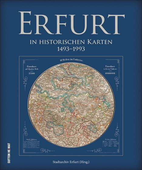 Erfurt in historischen Karten 1493 bis 1993, Buch