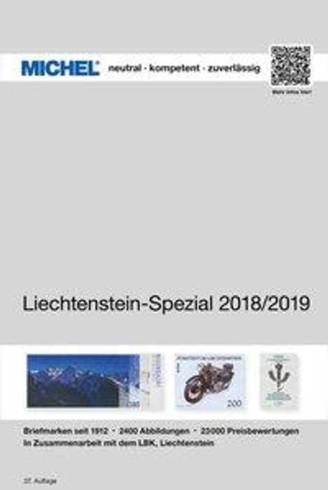 LBK Michel Liechtenstein-Spezial 2018/2019, Buch