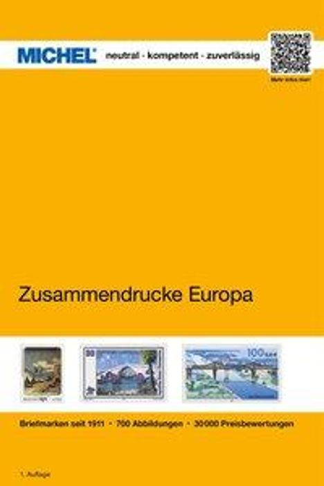 Zusammendrucke aus Markenheftchen Europas bis 2000, Buch