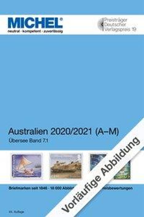 MICHEL Australien A-M 2020/2021, Buch