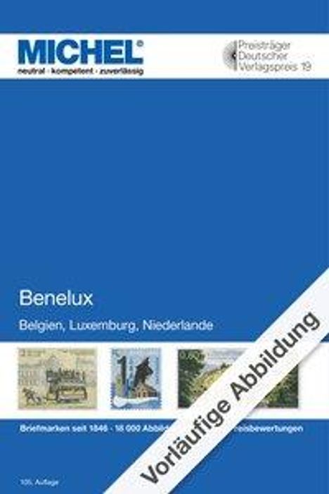 Michel-Katalog Benelux 2020/2021, Buch