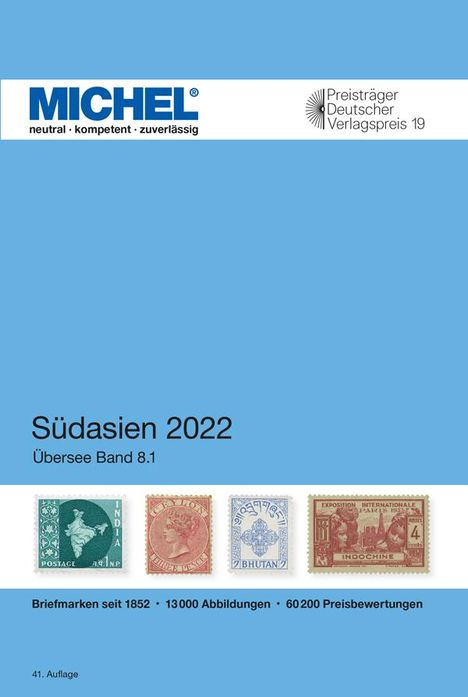 MICHEL Südasien 2021/2022, Buch