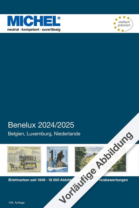 Benelux 2024/2025, Buch