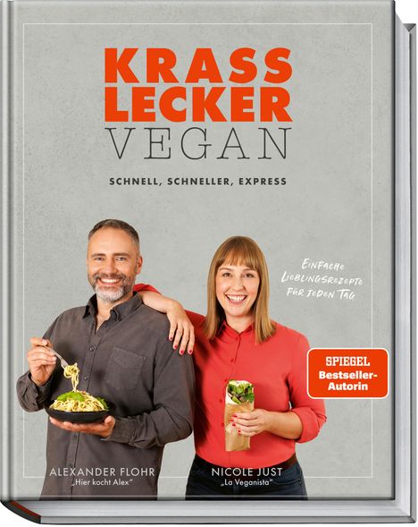 Nicole Just: Krass lecker vegan, Buch