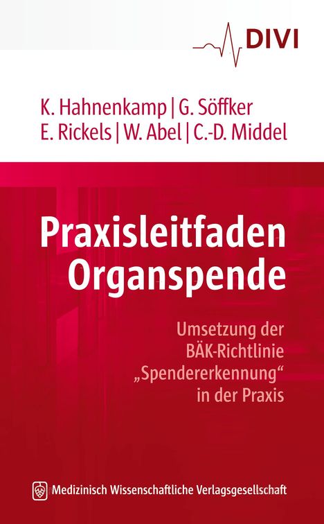Klaus Hahnenkamp: Praxisleitfaden Organspende, Buch