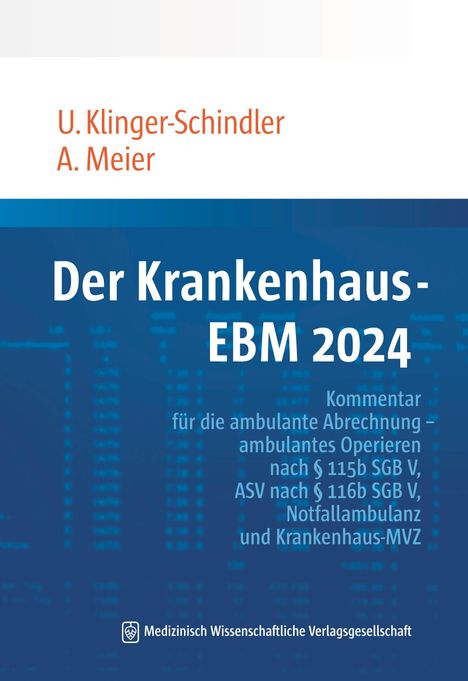 Ursula Klinger-Schindler: Der Krankenhaus-EBM, Buch