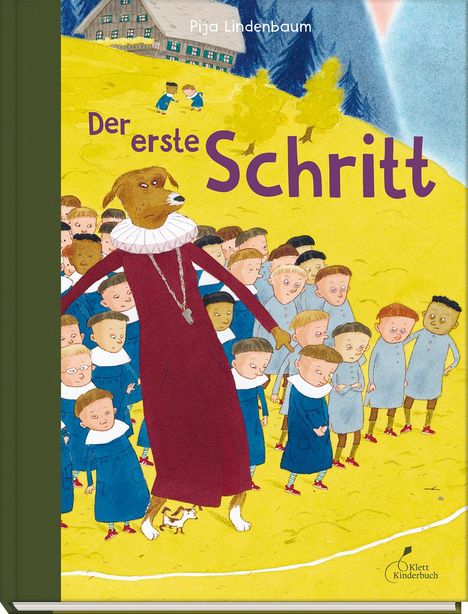 Pija Lindenbaum: Der erste Schritt, Buch