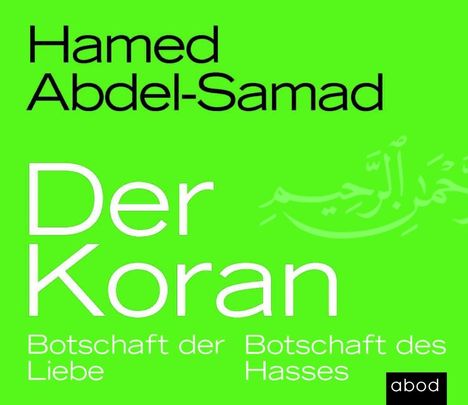 Hamed Abdel-Samad: Der Koran, CD