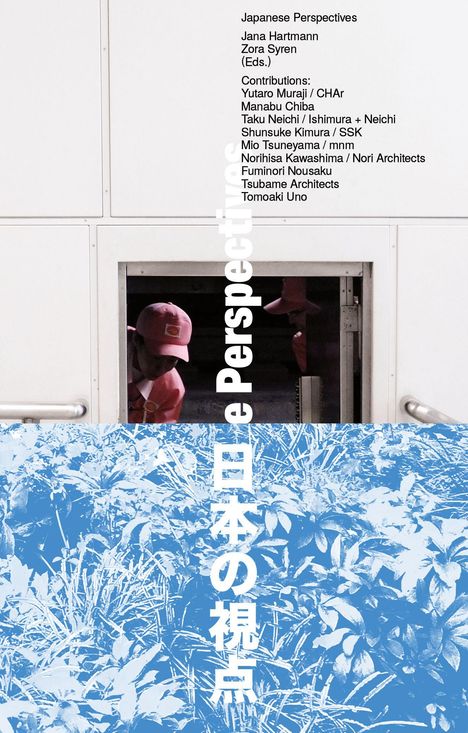 Text: "Japanese Perspectives," "Jana Hartmann," "Zora Syren," "Contributions: Yutaro Muraji / CHAr ..." Zwei Personen in rosa.