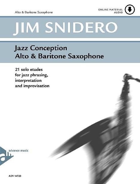 Jazz Conception Alto &amp; Baritone Saxophone, Buch