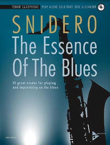 The Essence Of The Blues Tenor Saxophone, Buch