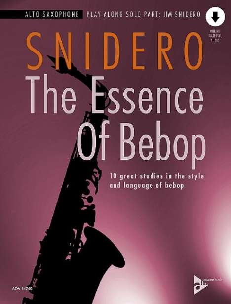 The Essence Of Bebop Alto Saxophone, Buch