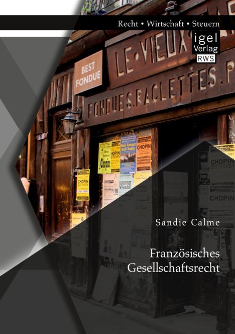 Sandie Calme: Französisches Gesellschaftsrecht, Buch