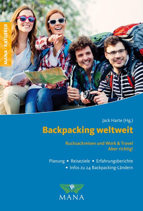 Jack Harte: Backpacking weltweit, Buch