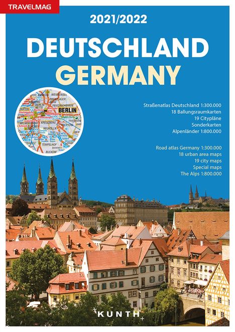 Reiseatlas Deutschland 2021/2022, Buch