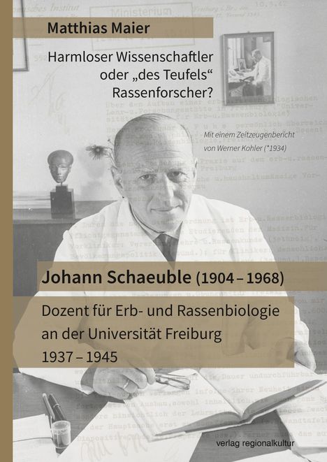 Matthias Maier: Maier, M: Johann Schaeuble (1904 - 1968) - Dozent für Erb- u, Buch