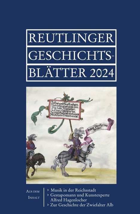 Reutlinger Geschichtsblätter, Buch