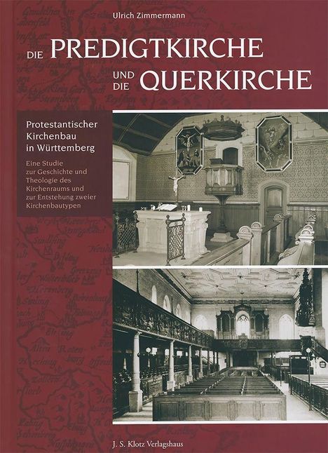 „DIE PREDIGTKIRCHE UND DIE QUERKIRCHE“ von Ulrich Zimmermann. Fotos von Kircheninnenräumen in Schwarz-Weiß.