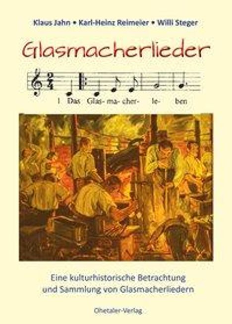 Klaus Jahn: Glasmacherlieder, Buch