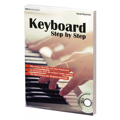 Harald Meyersick: Keyboard Step by Step, Buch