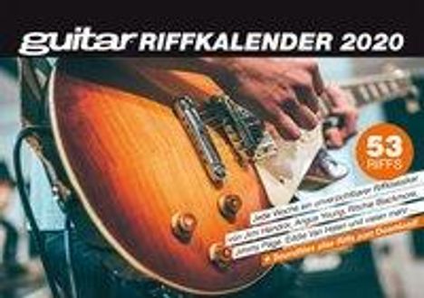 Guitar Riffkalender 2020, Diverse