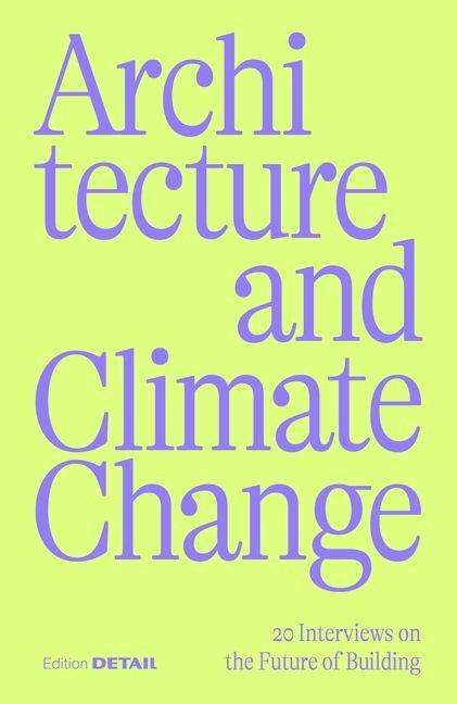 Architecture and Climate Change, Buch