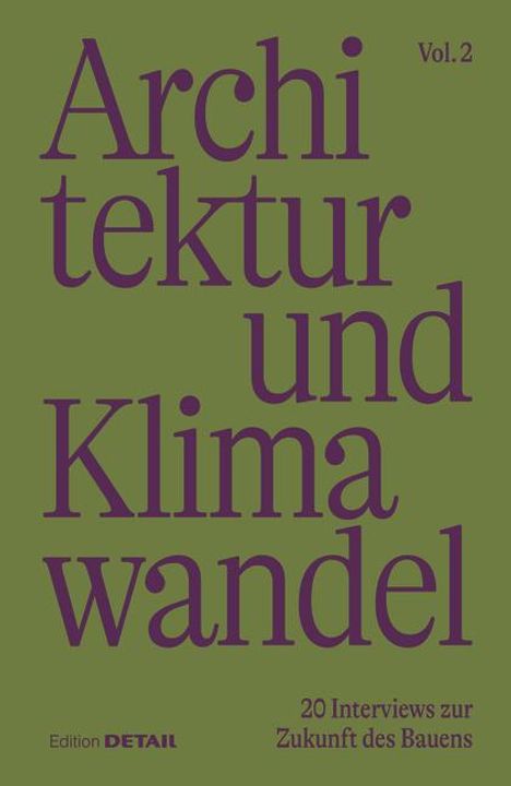 Architektur und Klimawandel (Vol. 2), Buch