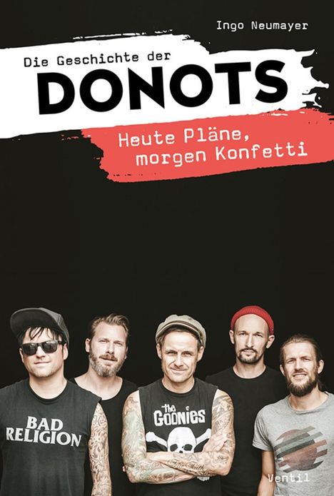 Ingo Neumayer: Die Geschichte der Donots, Buch