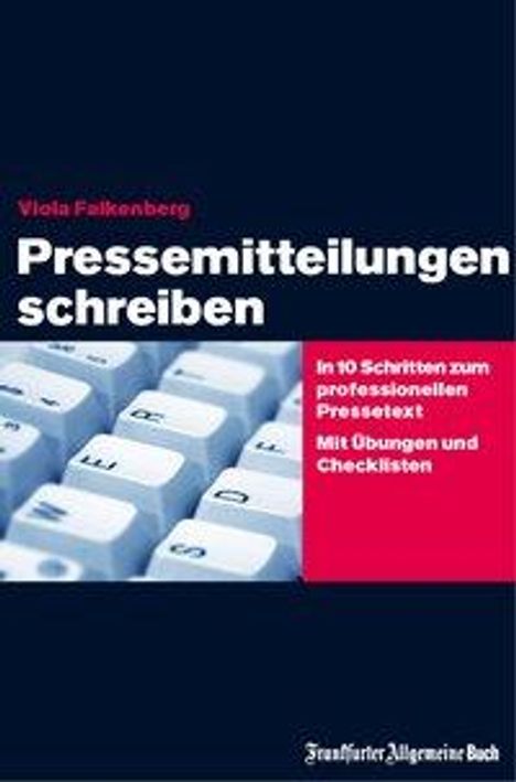 Viola Falkenberg: Pressemitteilungen schreiben, Buch